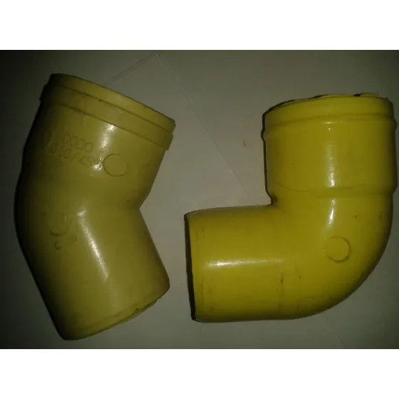 Codo Pvc Aguas Negras De 2 Pulgadas ( 1 De 45° Y 2 De 90° )