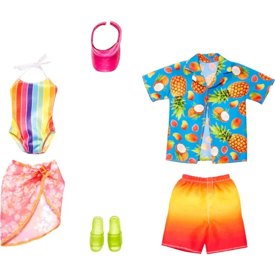 Barbie Ropa Paquete De Moda Para Muñecas Accesorios Ken