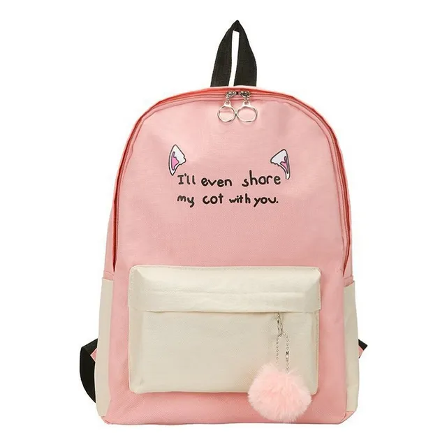 Mochila Juvenil Mujer Grande 35l, 4 Piezas Varios Modelos