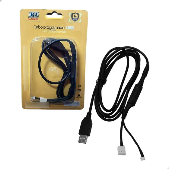 Cabo Programador Conversor Usb De Central De Alarme Jfl