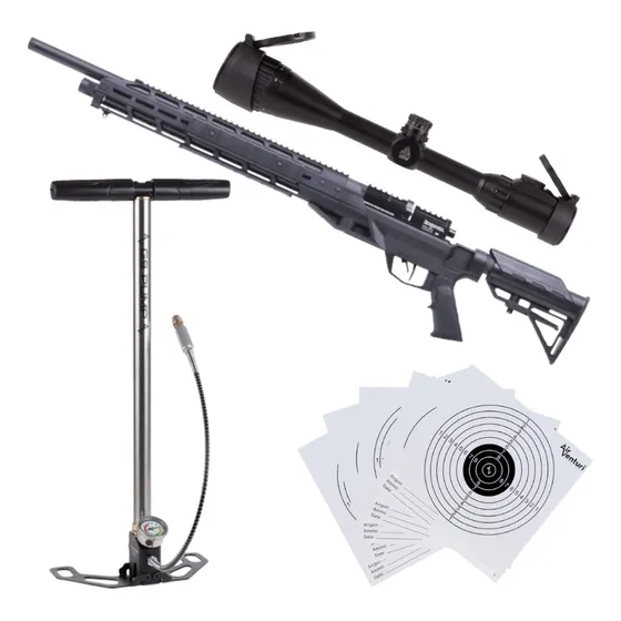 Paquete Benjamin Armada Pcp 1000 Fps Semi Auto .22 Xchws P