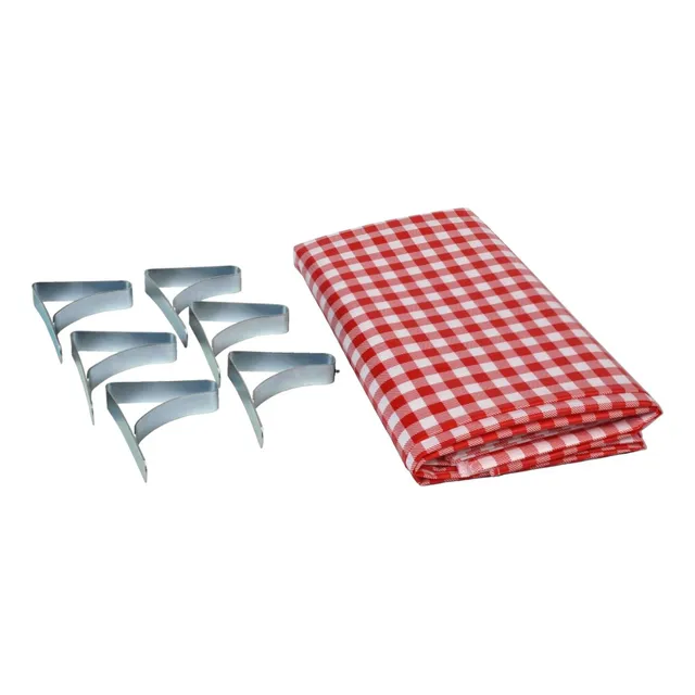 Mantel De Camping / Picnic Con Gancho Sujetador. 