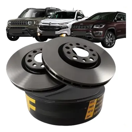 Disco Freio Ventilado Toro Compass Renegade 2015 À 2022 2.0