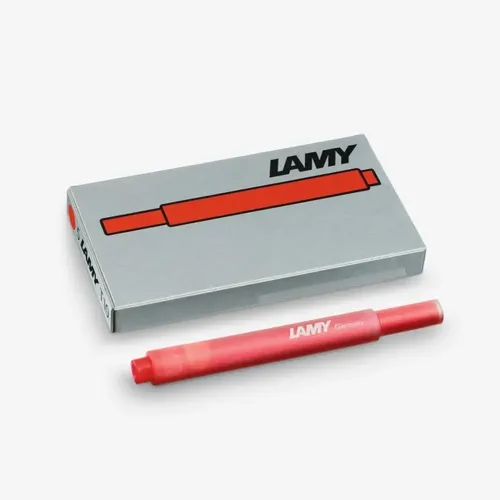 LAMY Cartuchos De Tinta T10 Azul - 10 Unidades Originales Para Estilográficas (excepto LAMY 2000)