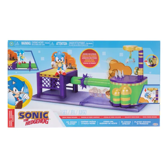 Set De Juego Diorama Oil Ocean Sonic