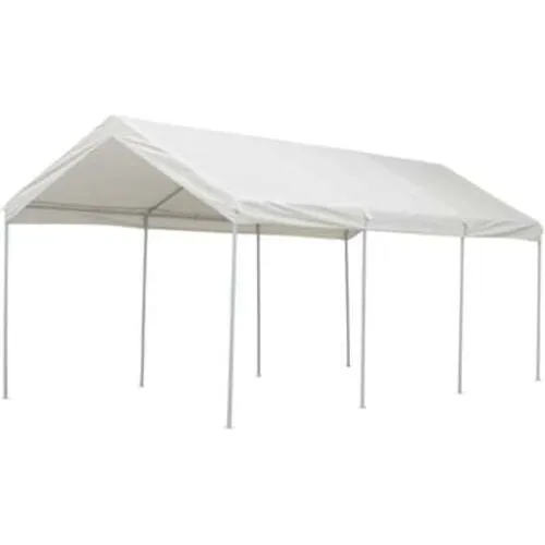 Toldo Carpa Grande Reforzado HC Garden 6x3 Mts Uniones Metálicas Color Blanco