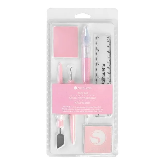 Kit De Herramientas Rosa Silhouette/ Lider-art By Grafimundo