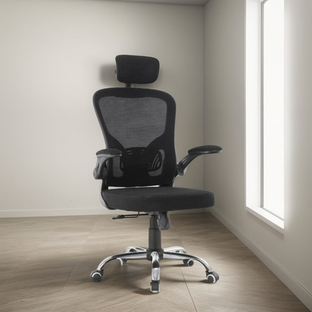Cadeira De Escritório Suporte Ergonômico B100 Estofado Mesh Cadeira De Escritório Suporte Ergonômico B100 Estofado Mesh