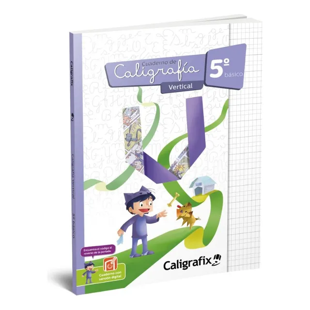 Caligrafia Vertical 5° Basico - Caligrafix