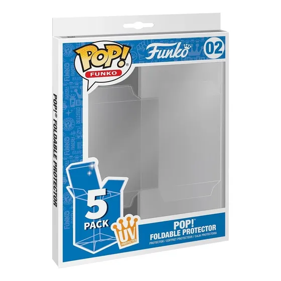 Funko Pop! Set De 5 Protectores Para Funko