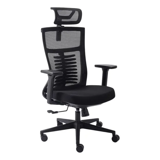 Cadeira de Escritorio Ergonômico Elements Gaming Vertta Cor Preto