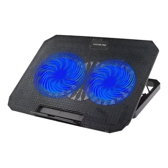 Base Fancooler Laptop Ventilador Rgb Ajustable Niveles Usb