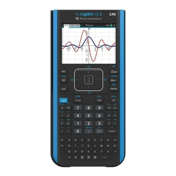 Calculadora Cientific Graficadora Texas  Ti-nspire Cx Cas Ii