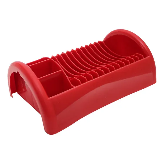 Escurridor De Platos Oval (para 14 Platos + Cubiertos)