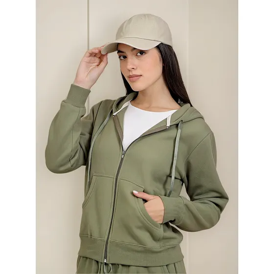 Campera Frisada Aleshandra Para Mujer
