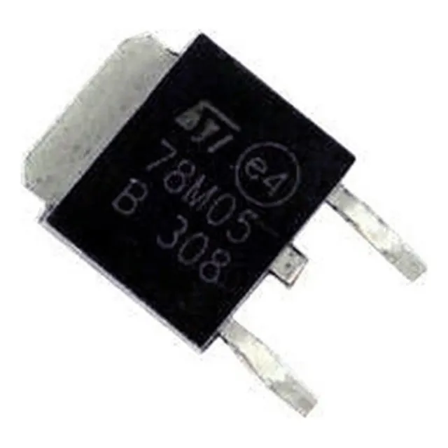 2 X 78m05 L78m05 Regulador Voltaje 5v 0,5 A Smd Dpak 7805 Ic