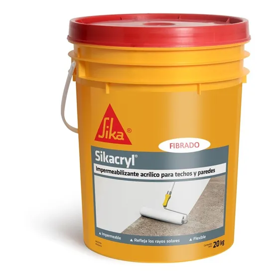 Impermeabilizante Acrílico Sikacryl Fibrado Sika 20l