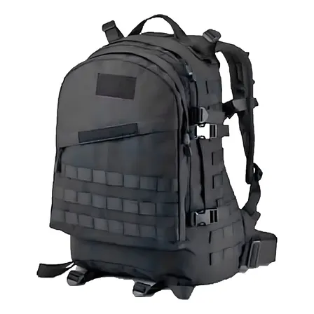 Mochila Tactica Militar Bolso Impermeable 40l Viaje Camping Color Negro