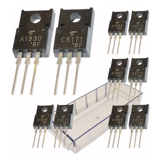 Transistor Par 2sa1930 2sc5171 (5 Pares) A1930 C5171 Casado