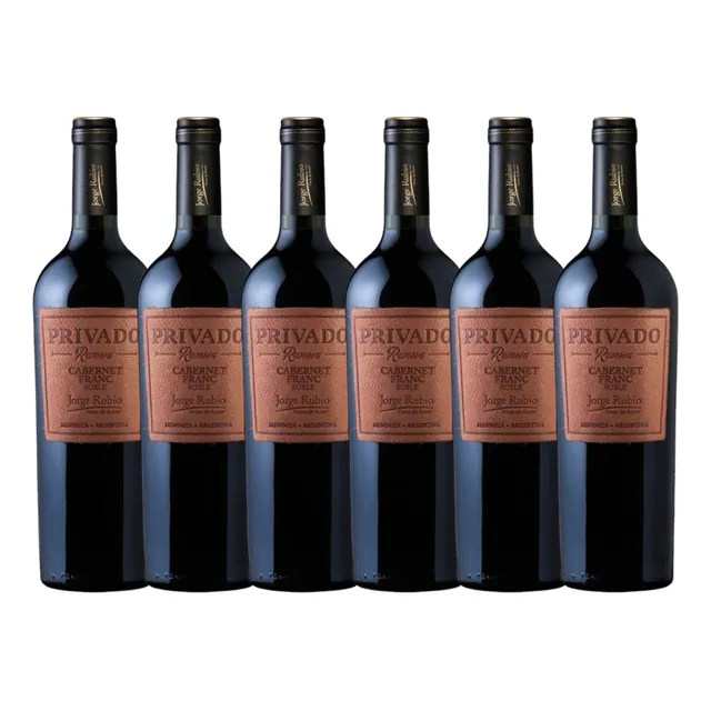 Vino Privado Jorge Rubio Cab Franc 750ml X6 - Pérez Tienda -