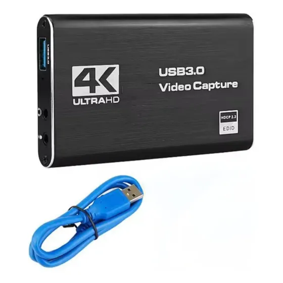 Capturadora De Audio Y Video Usb 3.0 A Hdmi 4k