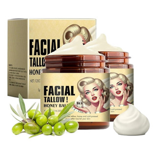 2pcs Beef Tallow And Honey Balm, Beef Tallow For Skin, 2pcs Beef Tallow And Honey Balm, Beef Tallow For Skin,