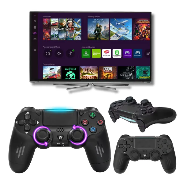 Controle Para Tv Samsung 3 Em 1 Crystal Qled Gaming Hub Xbox