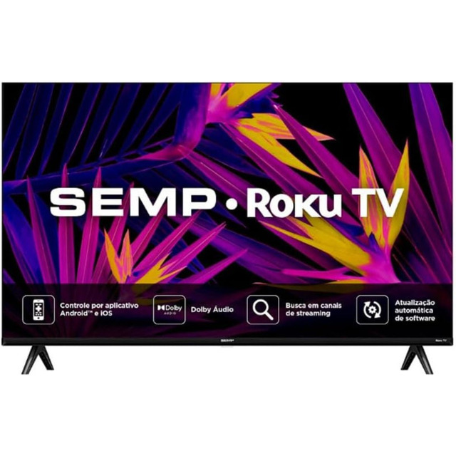 Smart Tv Semp 32  Led Hd Roku Wi-fi Hdmi Usb R6610