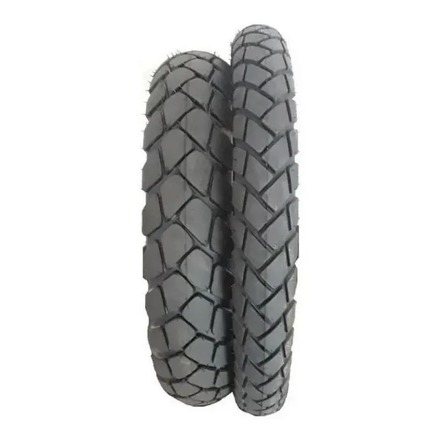 Par Pneu Nx Xr 200 110/80-18 + 90/90-21 Technic T & C Plus