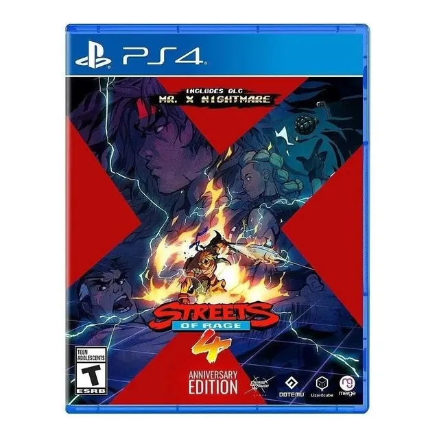 Streets Of Rage 4 Anniversary Edition Ps4 Nuevo Fisico