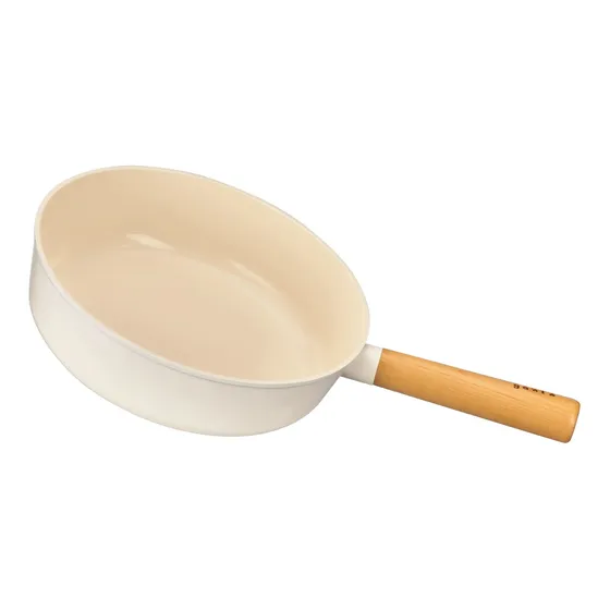 Ganto Utensilio Cocina X-trema Recubierto Asa Madera Marfil