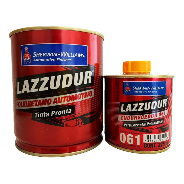 Tinta Automotiva Pu Vermelho Bonanza Gm Kit 900ml