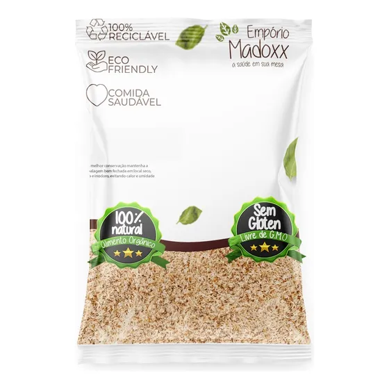 Psyllium Husk 100% Puro - 1kg Madoxx