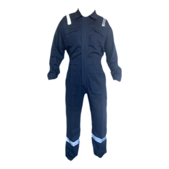 Mameluco Ignifugo Nfpa 2112 70e Cert  7oz  C/reflec Azul Xxxl
