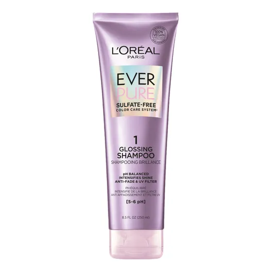 Shampoo L'oreal París Ever Pure Glossing 250 Ml