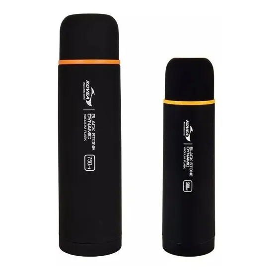 Termo Kovea Black Stone De 750 Ml + Kovea Mini 500 Ml Combo