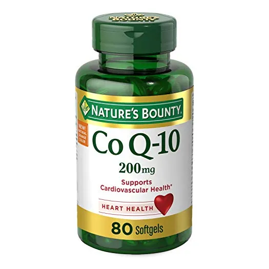 Suplemento Nature's Bounty Coq10 200 Mg 80 Cápsulas Blandas 