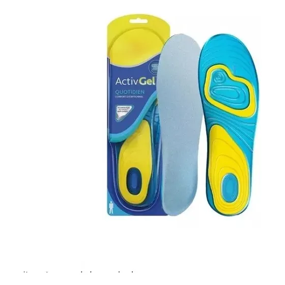 Plantilla De Gel Recortables Silicona Deportiva Alto Impacto Color Foto Hombre Tamaño De La Plantilla Hombre Talle Del 42-48