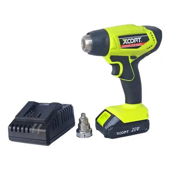 Pistola De Calor Inalámbrica 21v Xcort Xdc21-550dk