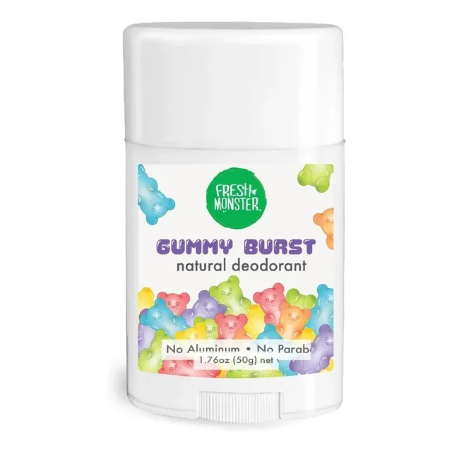 Fresh Monster Gummy Burst desodorante natural para niños 50g
