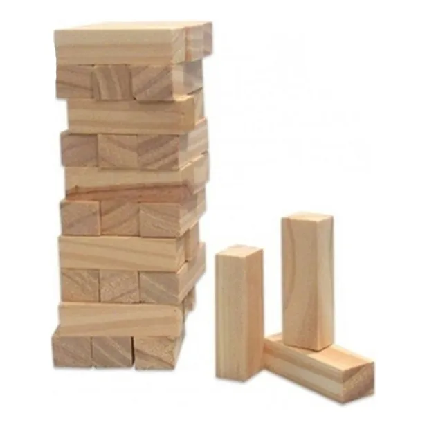 Yenga Juego De Mesa 33 Piezas X25 Unidades