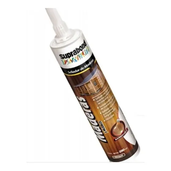Sellador Madera Muebles Deck Suprabond Pino Cartucho 280ml 