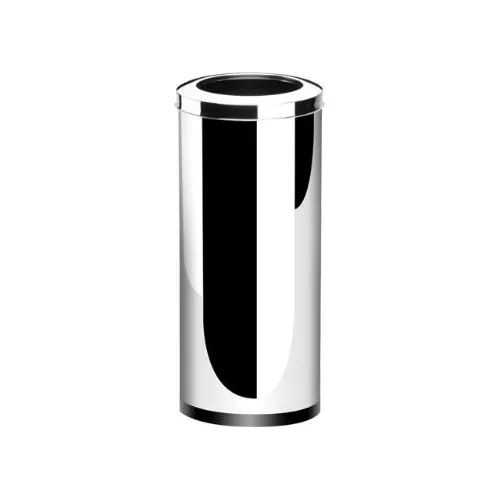 Lixeira Com Aro Inox 28 Litros Brinox 25x60 Cm