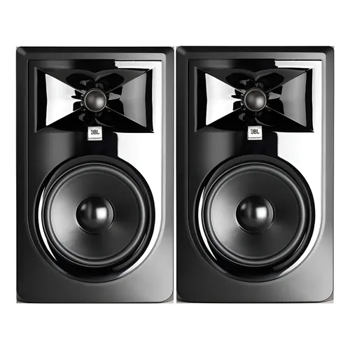 Monitor profissional Atvio JBL 308P MKII preto | Frete grátis