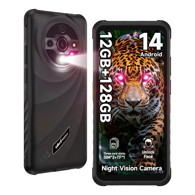 Celular Ulefone Armor X31 Dual Sim Teléfono Resistente Android 14 6.56  6+6gb Ram 128gb Rom Cámara Nocturna Nfc Ir Blaster Smartphone Versión Global