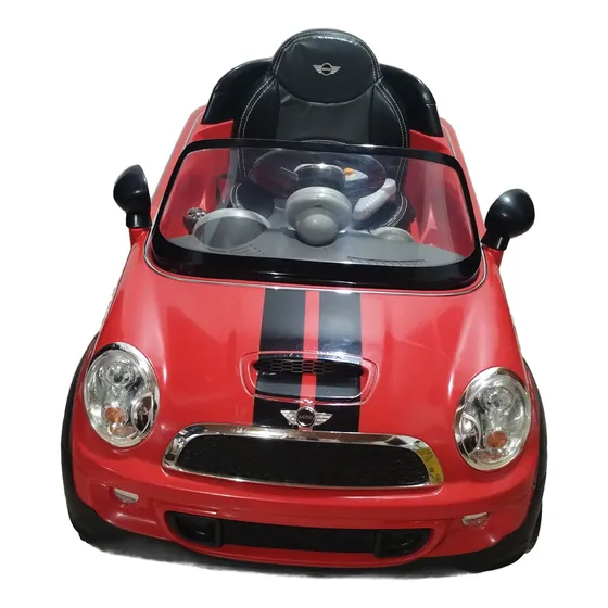 Carro Eléctrico Mini Cooper Con Reversa Usado