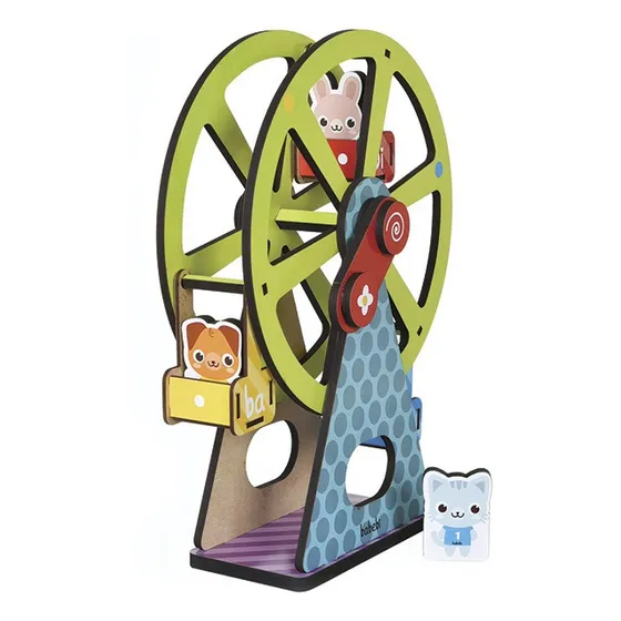 Brinquedo Criativo Roda Gigante Cores E Números Babebi