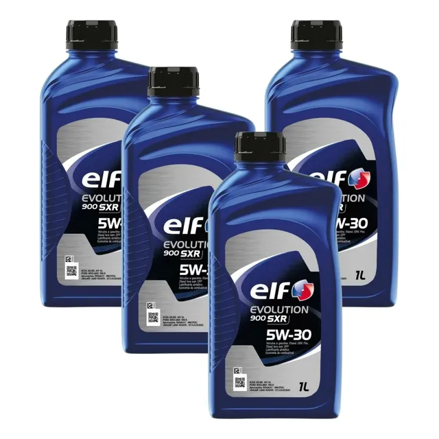 Kit 4l Elf Evolution Sxr 900 5w30 Sintetico Acea A5 B5 Apisl