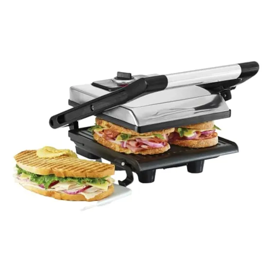 Bella - Prensa Panini Eléctrica Para Sándwich Y