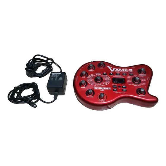 Pedaleira Behringer V-amp 3 Funcionando 100% H12